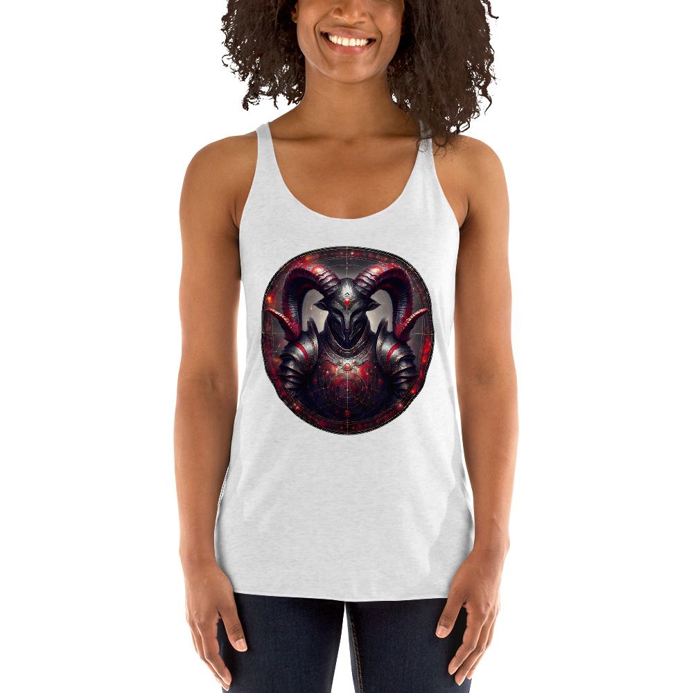Aries Zodiac Sign Women&#39;s Racerback