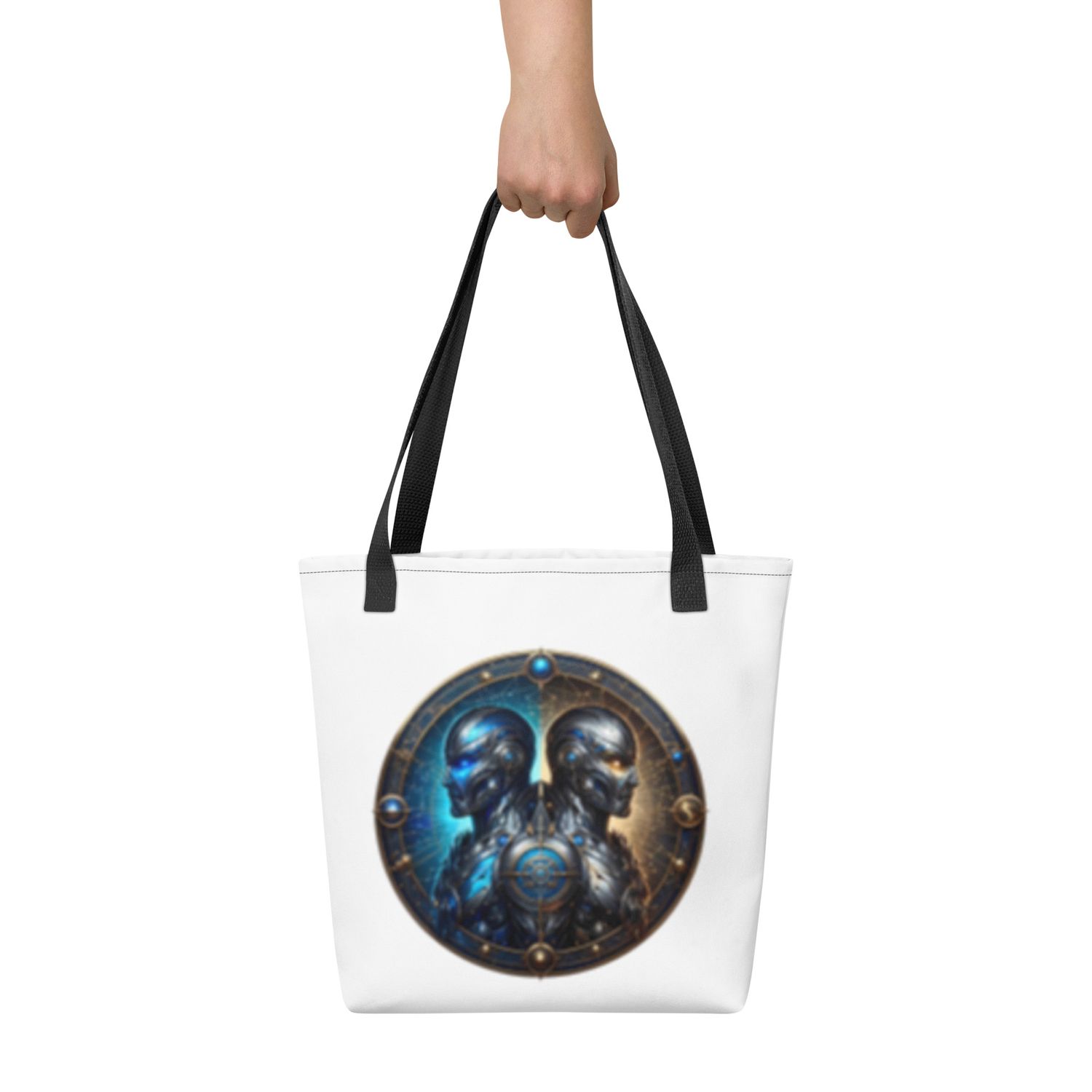 Gemini Zodiac Sign Tote bag