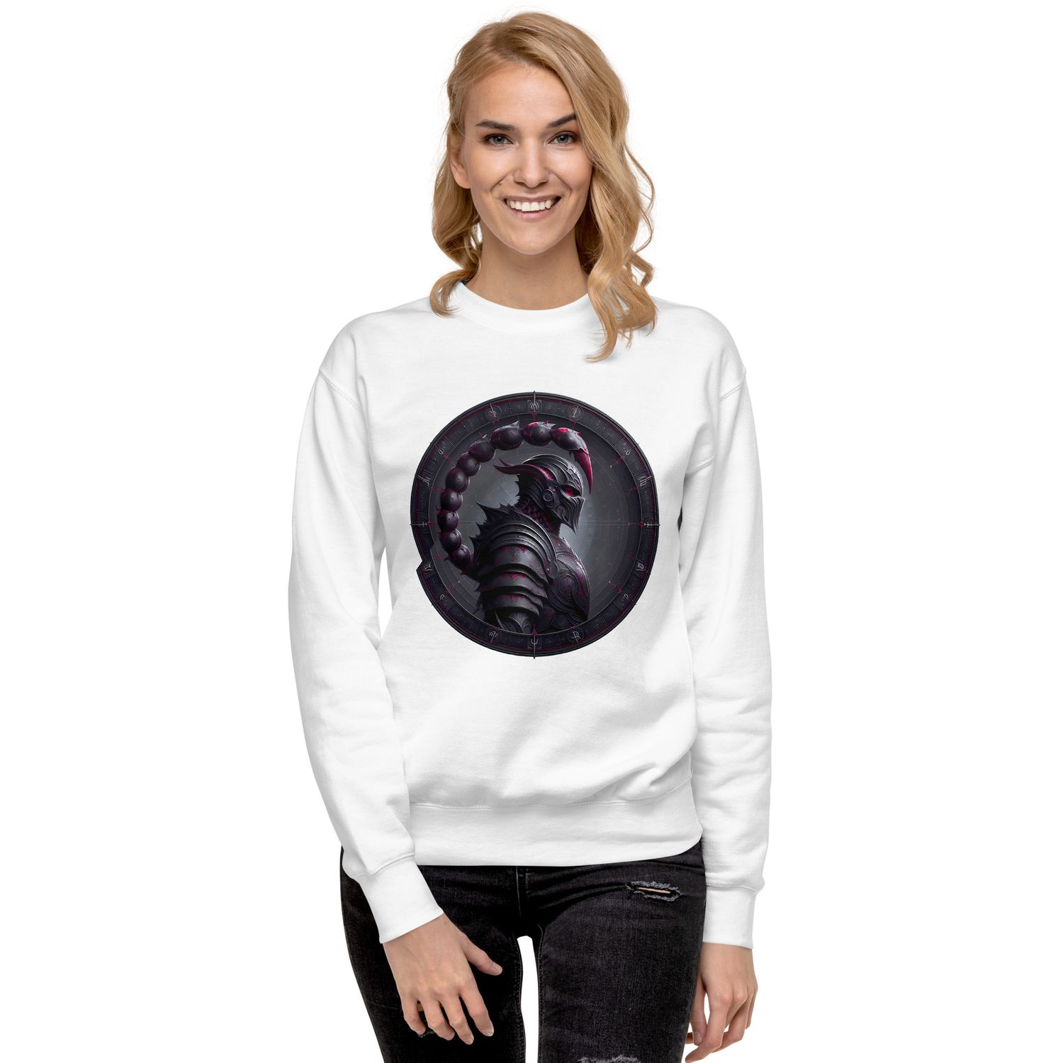 Scorpio Zodiac Sign Unisex Premium Sweatshirt