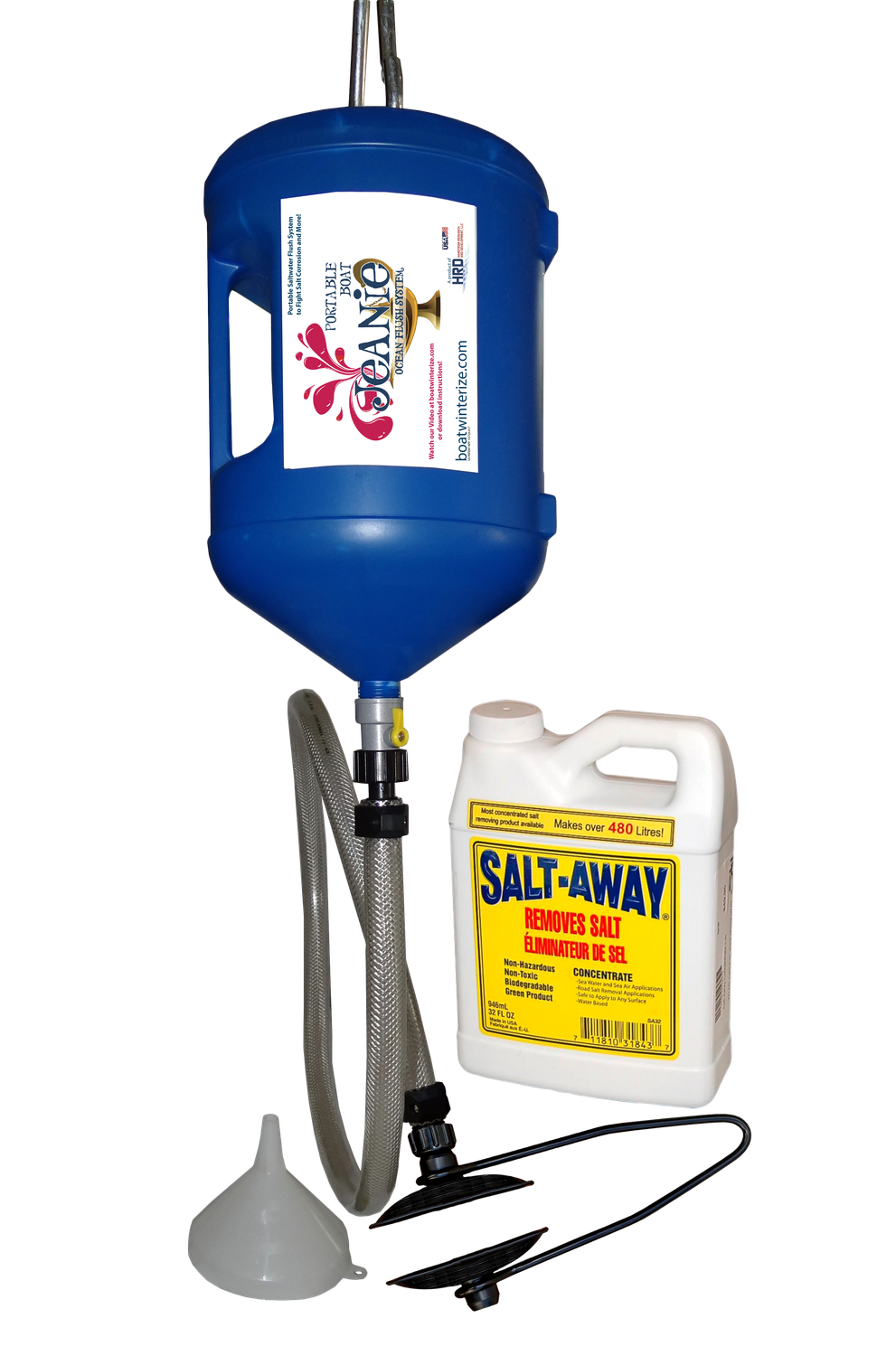 Jeanie Flush System Saltwater Process In-board & Outboard