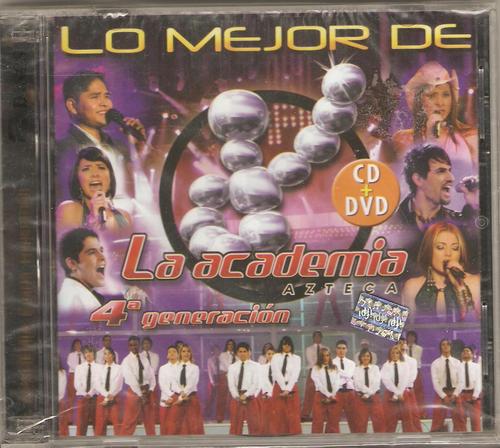 Lo Mejor de La Academia 4a Generacion CD+DVD (NUEVO) Yuridia Cynthia Erasmo