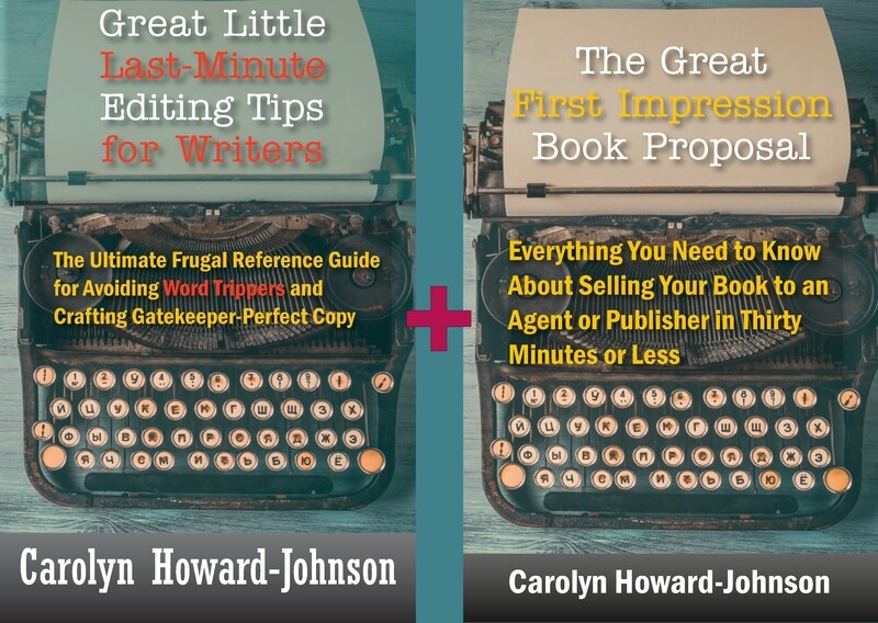 Editing Tips + Book Proposal