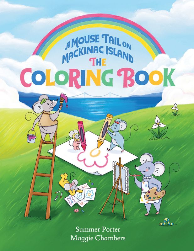 A Mouse Tail on Mackinac Island - The Coloring Book [HC] --  RESALE ONLY