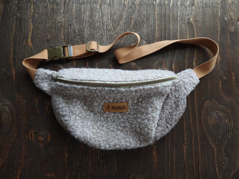 Handmade Bouclette Fanny Pack
