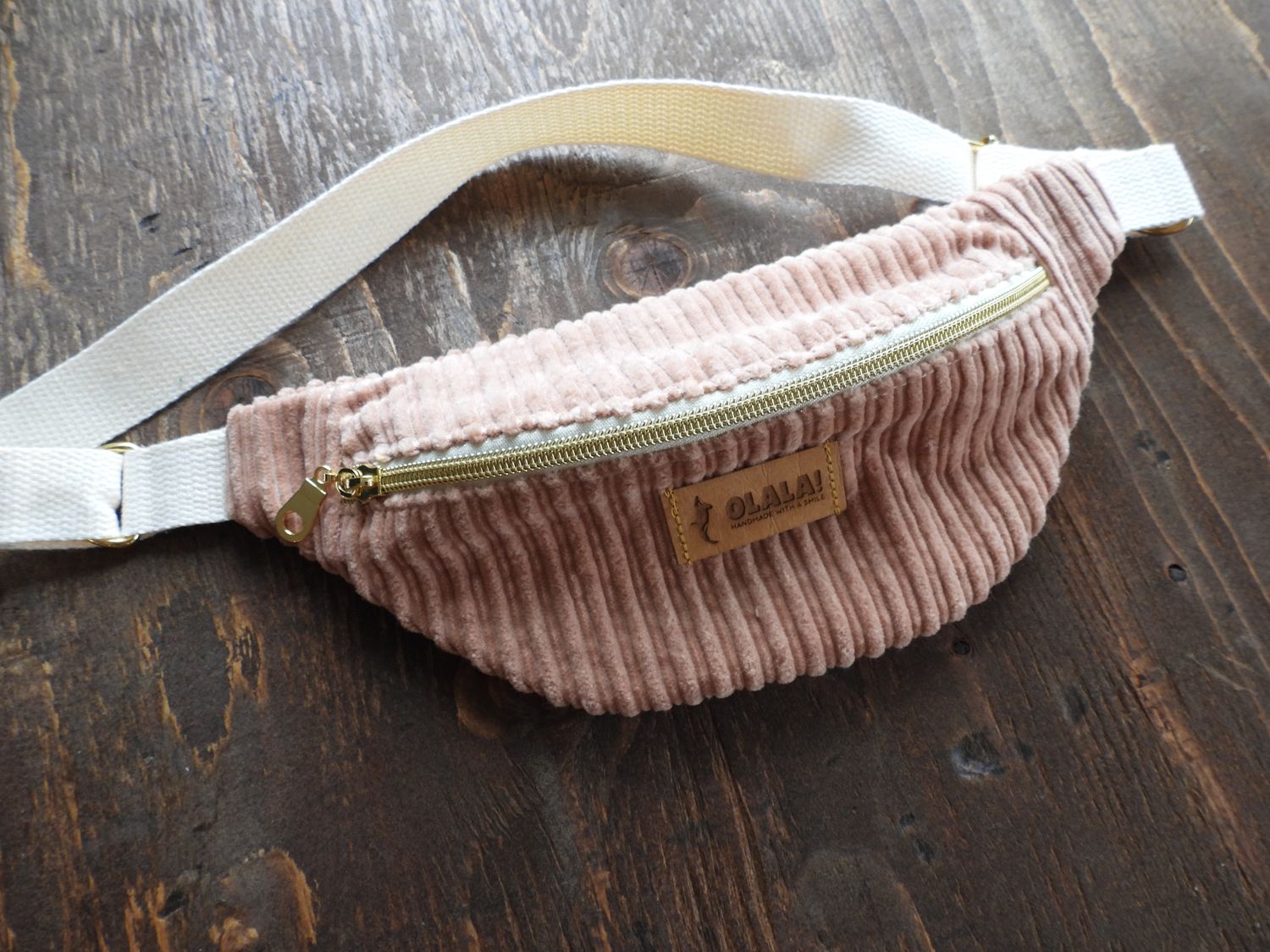 Handmade Kid Fanny Pack - Pink