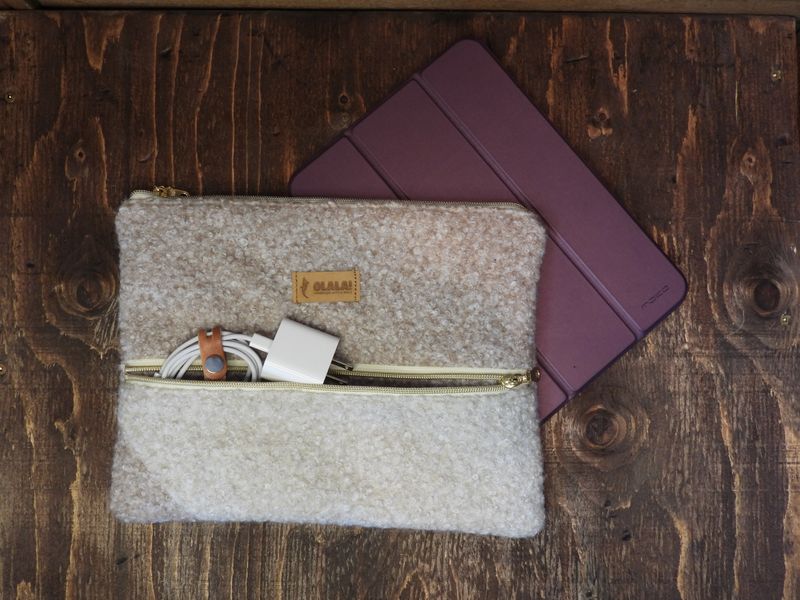 Bouclé Handmade Ipad Case