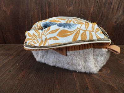 Carry-All Bag - Mustard &amp; Bouclé