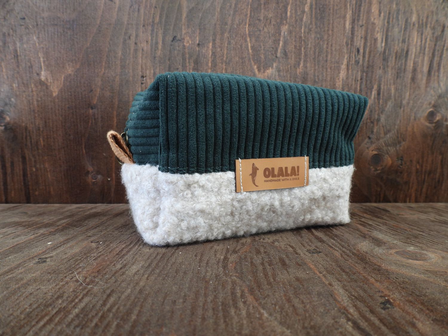 Carry-All Bag - Green Forest &amp; Bouclé