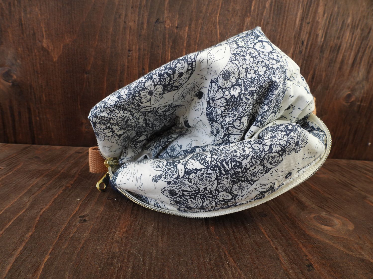 Carry-All Bag - Blue Navy &amp; Bouclé