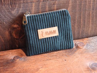 Coin pouch - Corduroy - Forest