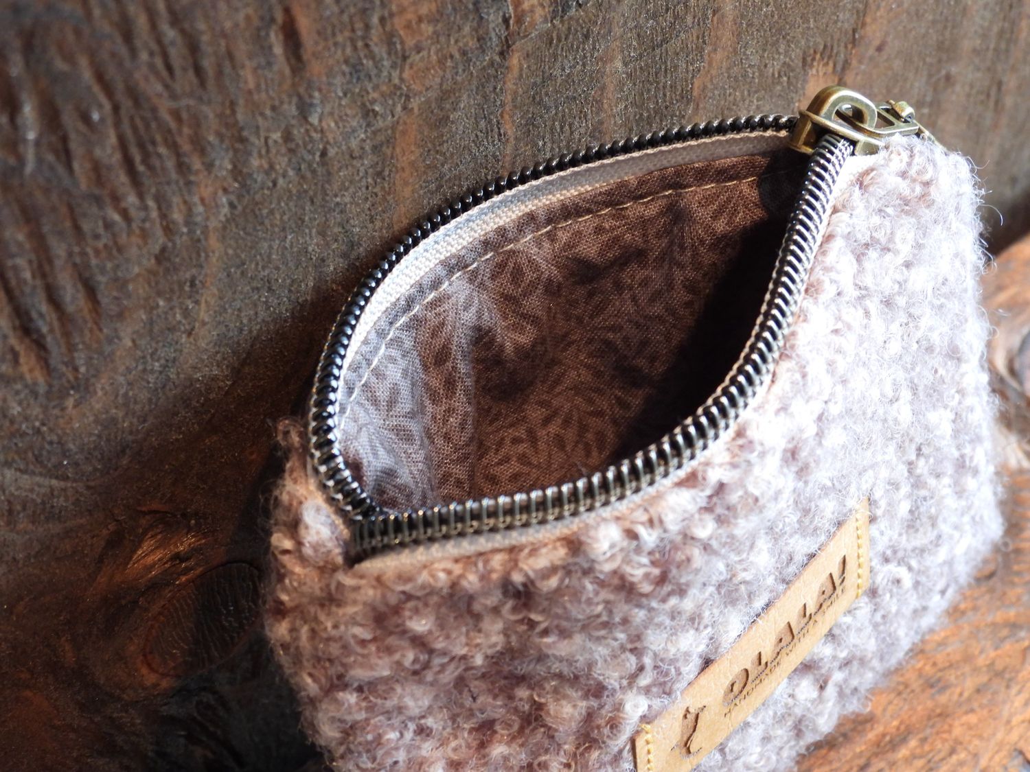 Coin pouch - Bouclette - Dark