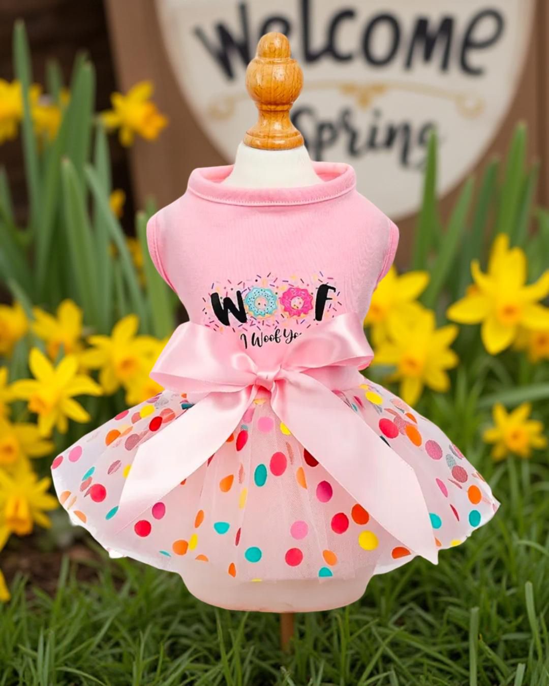 Colorful PolakDot Tutu Cress