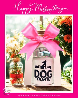 Dog Mom 16 Oz Enamel Stainless Steel Mug