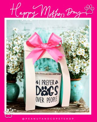 I Prefer Dogs Over People 16 Oz Enamel Stainless Steel Mug