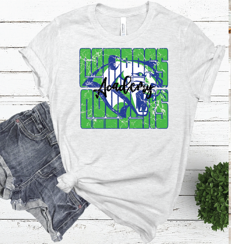 COMPASS MASCOT ASH COLOR TEE