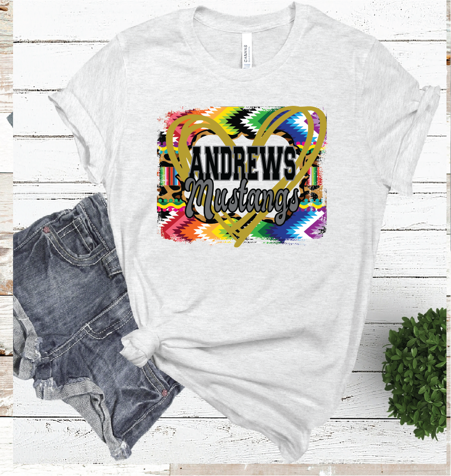 AZTEC HEART ANDREWS ASH COLOR TEE