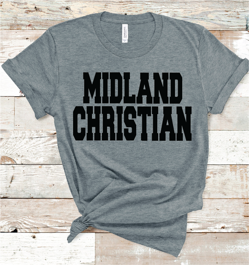 MIDLAND CHRISTIAN WORD BLACK