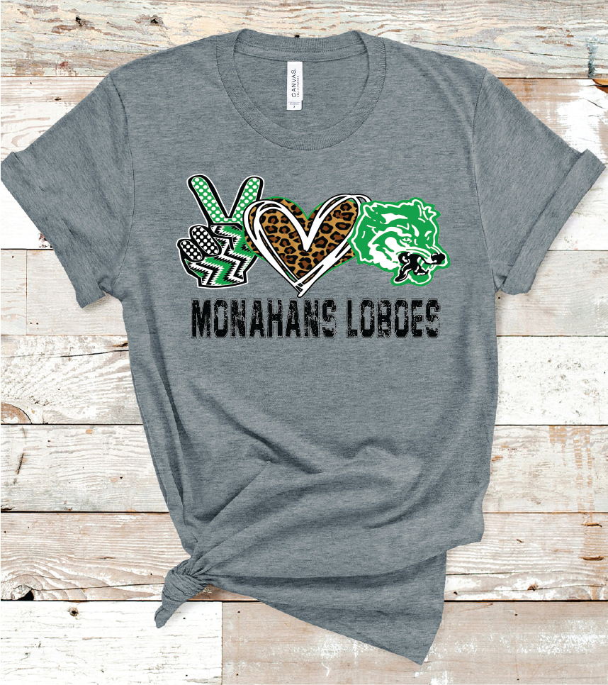 PEACE LOVE MONAHANS