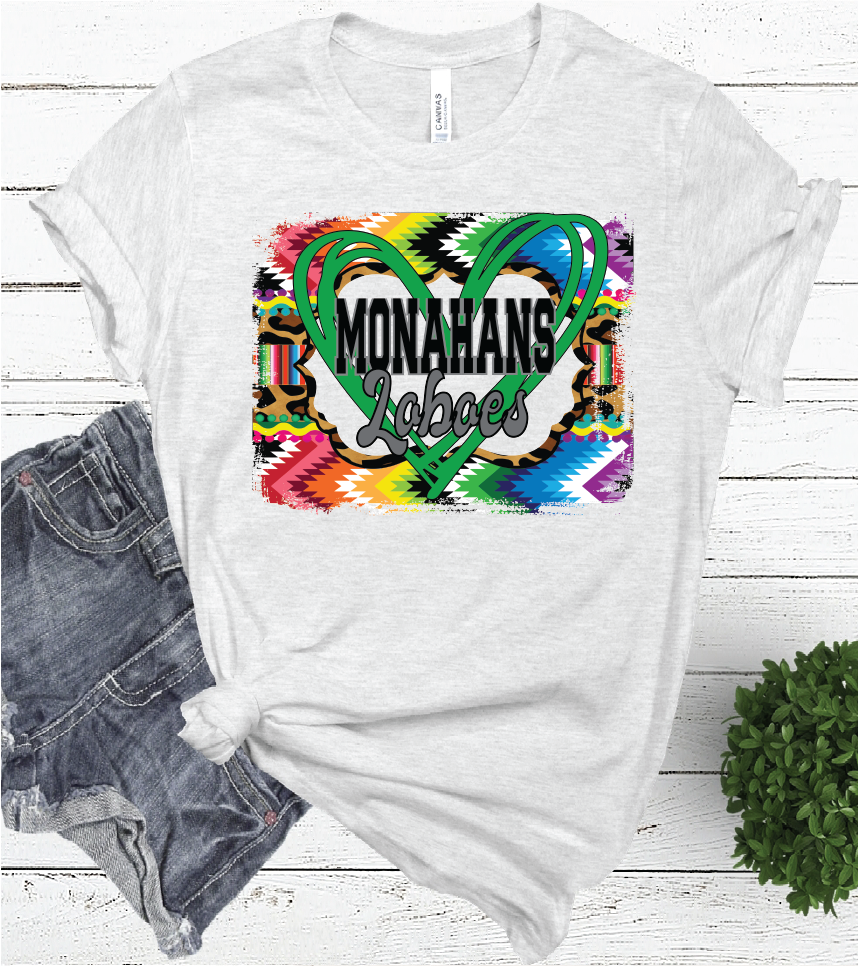 AZTEC HEART MONAHANS ASH COLOR TEE