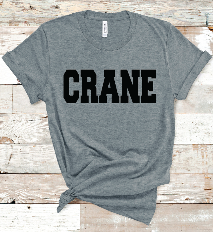 CRANE WORD BLACK
