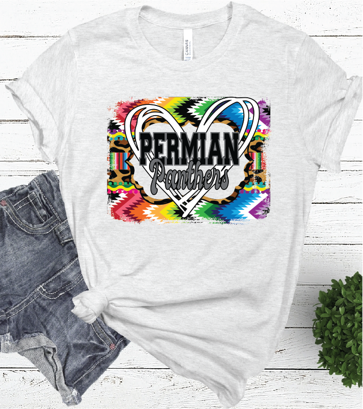 AZTEC HEART PERMIAN ASH COLOR TEE