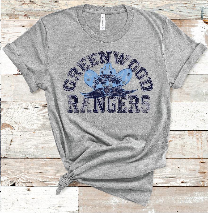 2021 GREENWOOD RANGERS VINTAGE (LIGHT GREY)