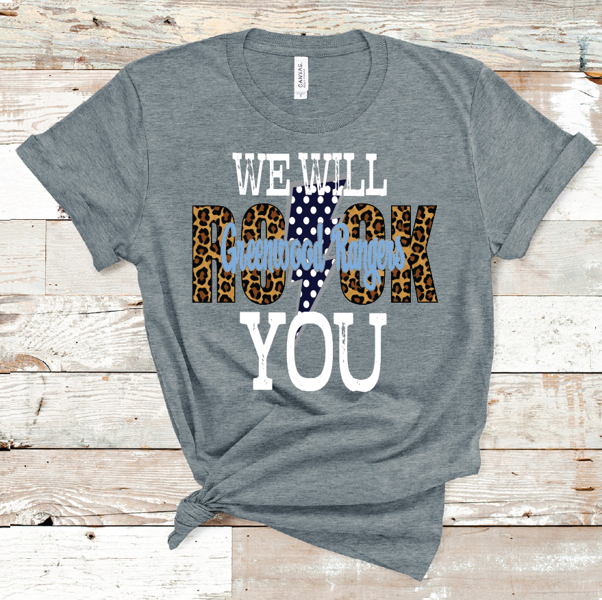 2021 Rangers will Rock You (Dark Grey)
