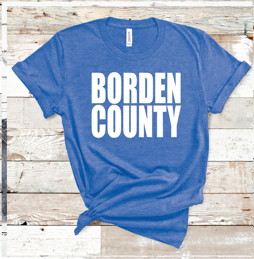 2021 BORDEN COUNTY WHITE (COLUMBIA OR RED)