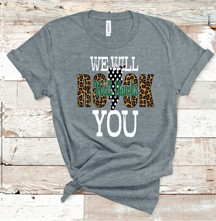 2021 HAWKS will Rock You (Dark Grey)