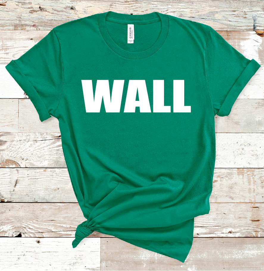2021 WALL WHITE (GREEN OR BLACK )