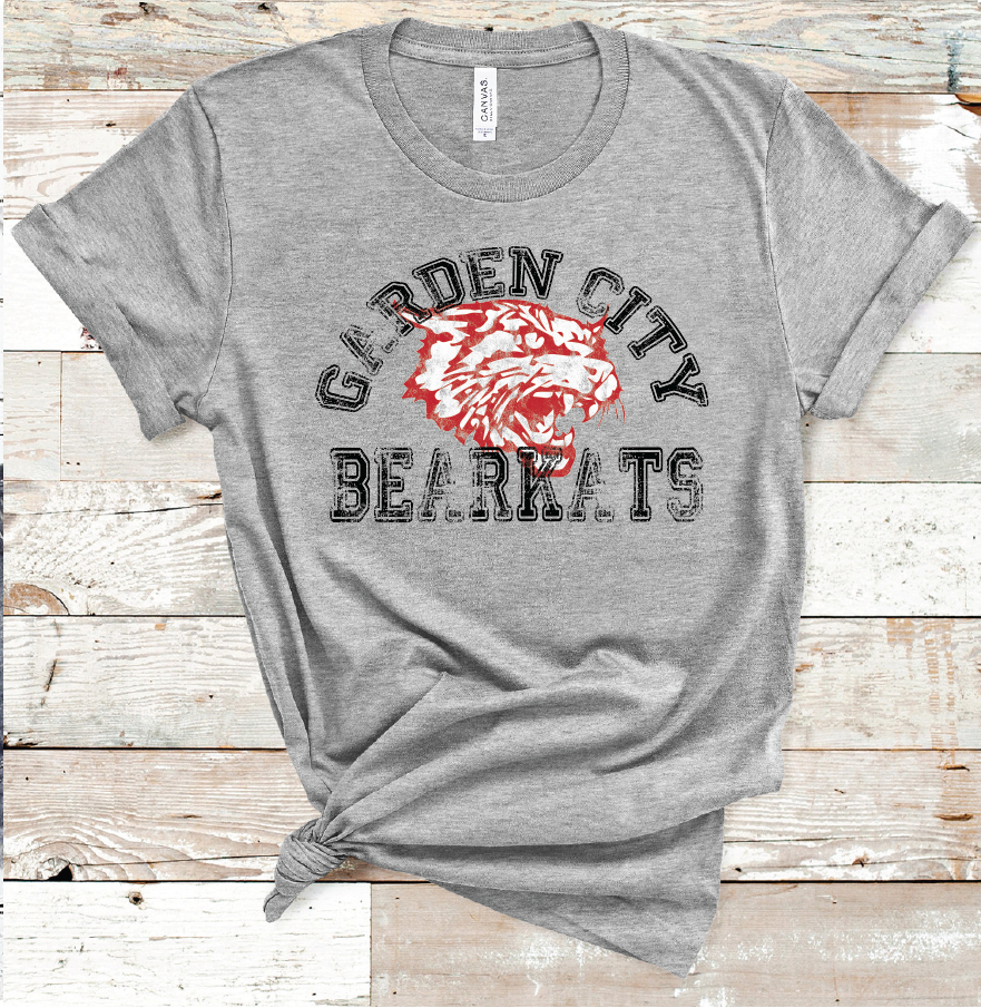 2021 GARDEN CITY BEARKATS VINTAGE (LIGHT GREY)