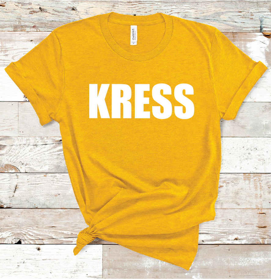 2021 KRESS WHITE (GOLD OR BLK )