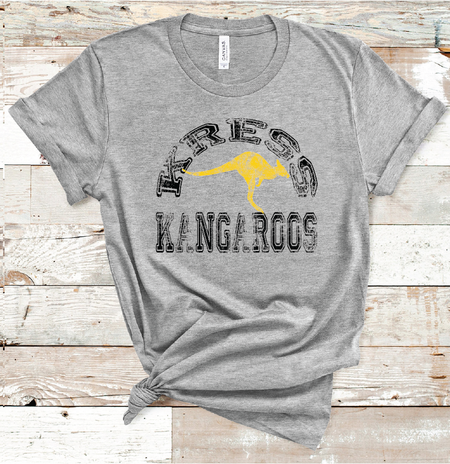 2021 KRESS KANGAROOS VINTAGE (LIGHT GREY)
