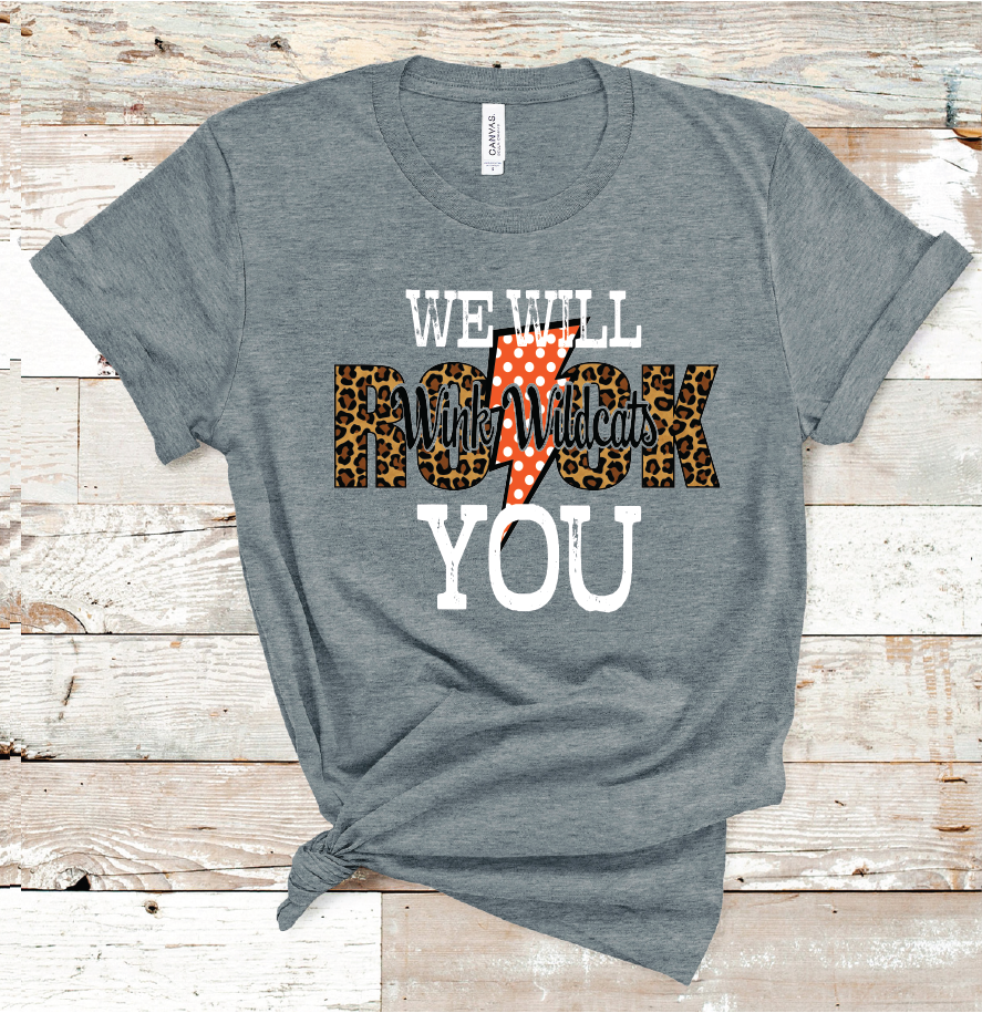 2021 WINK WILDCATS will Rock You (Dark Grey)