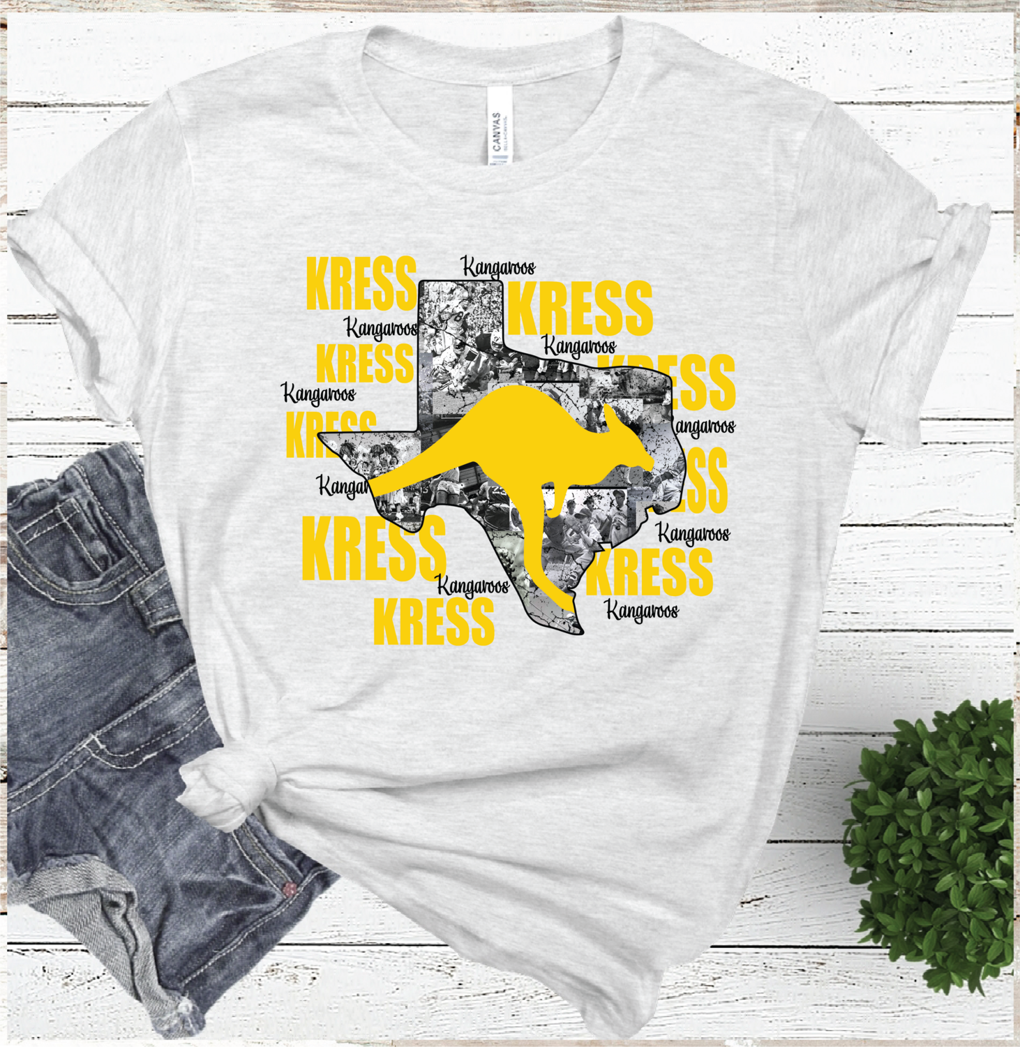 2021 KRESS KANGAROOS Mascot State  (ASH)