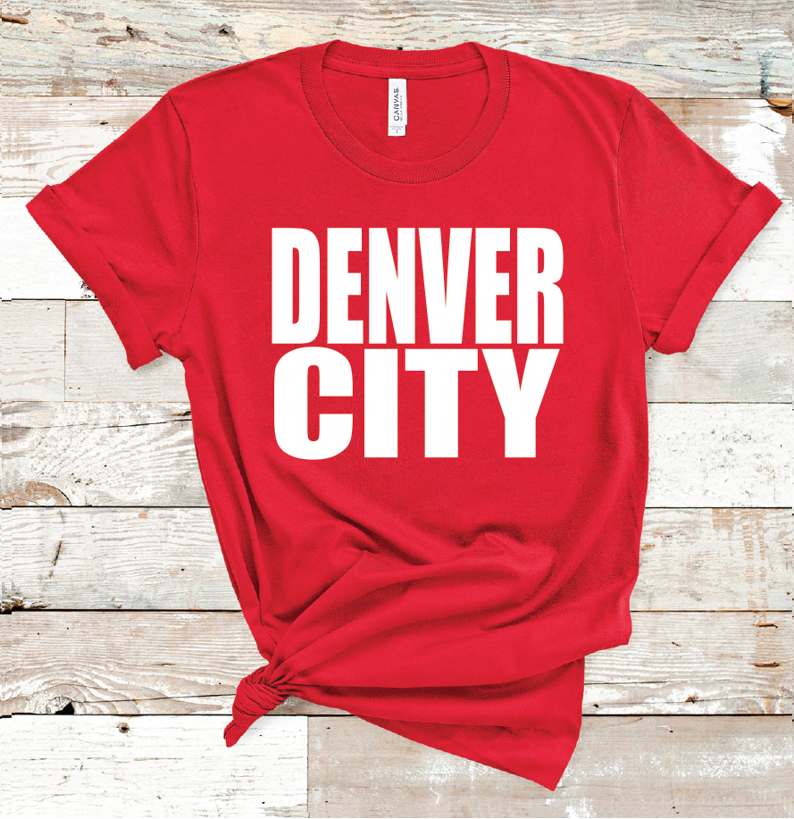 2021 DENVER CITY WHITE (RED OR GREY)