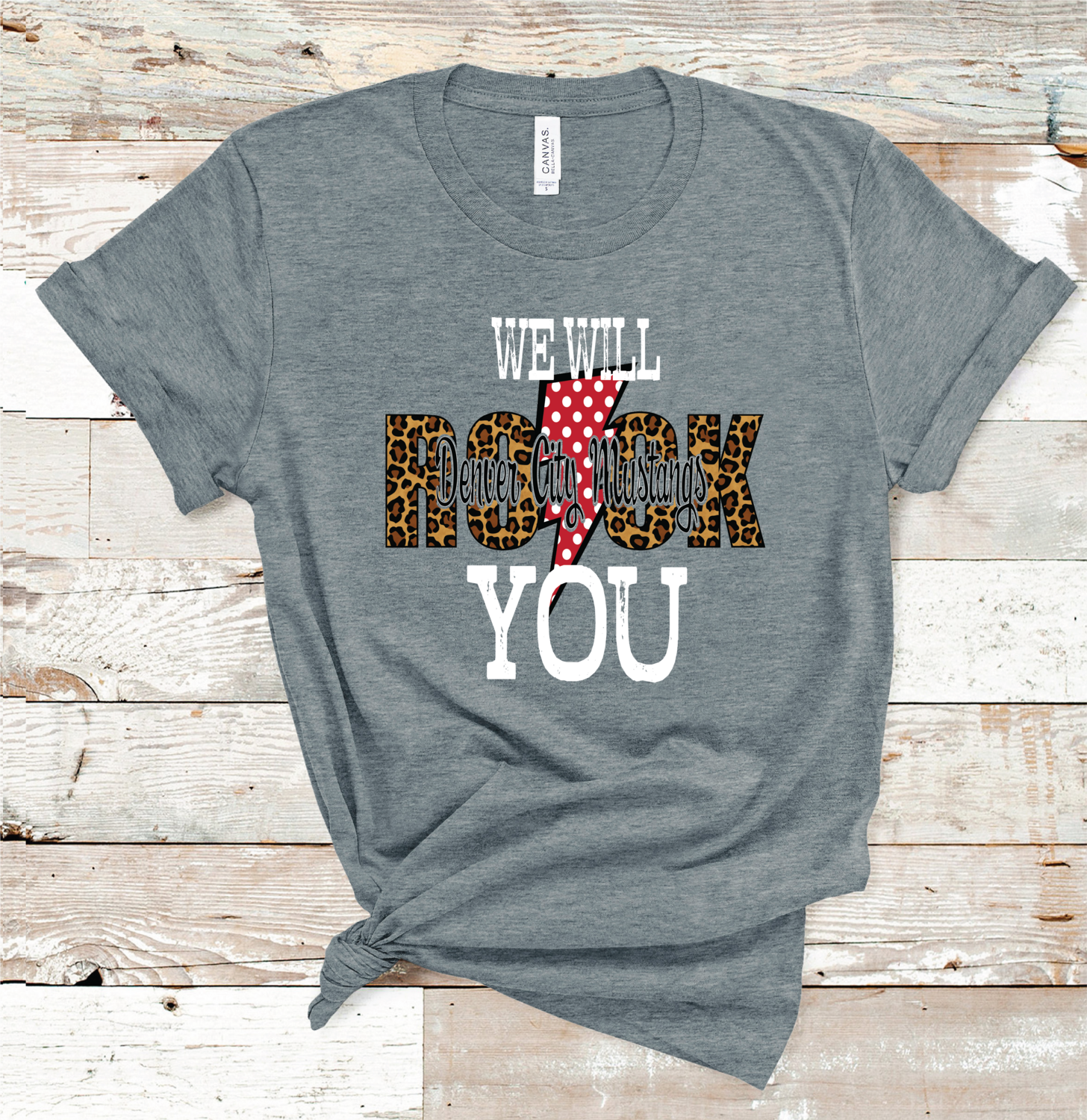 2021 DENVER CITY will Rock You (Dark Grey)