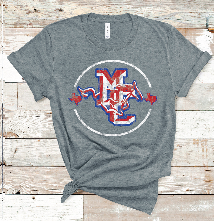 2021 MIDLAND CHRISTIAN MASCOT CIRCLE (DARK GREY)