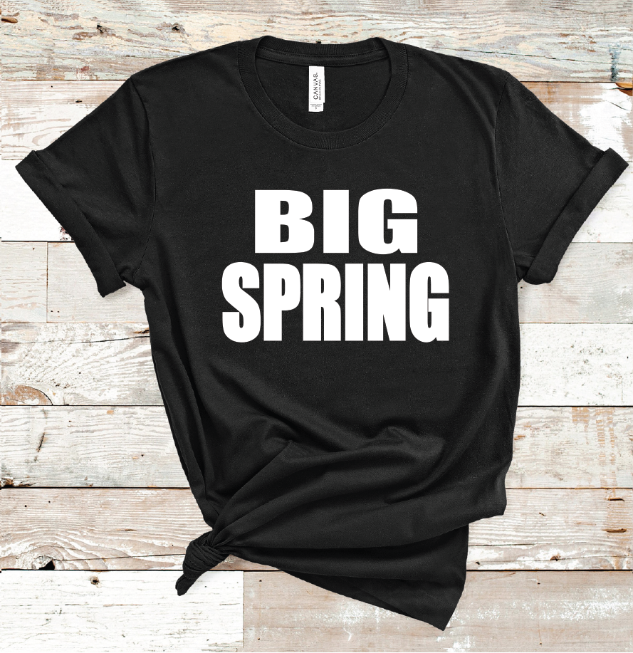 2021 BIG SPRING WHITE (BLACK)
