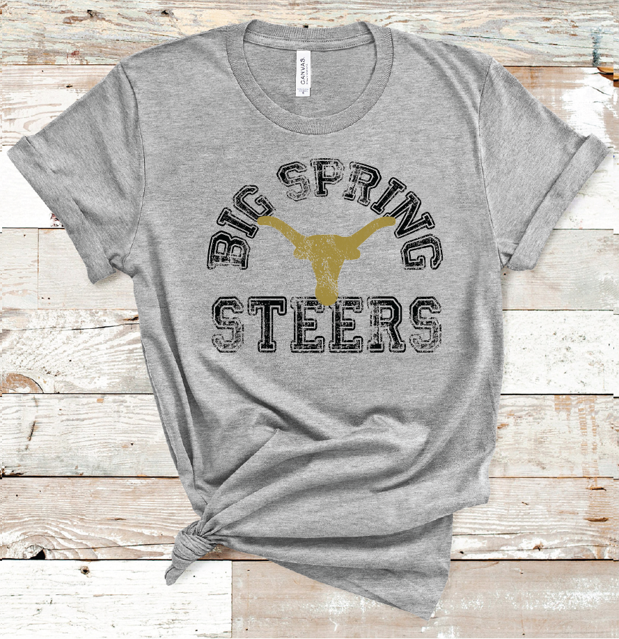 2021 BIG SPRING STEERS VINTAGE (LIGHT GREY)