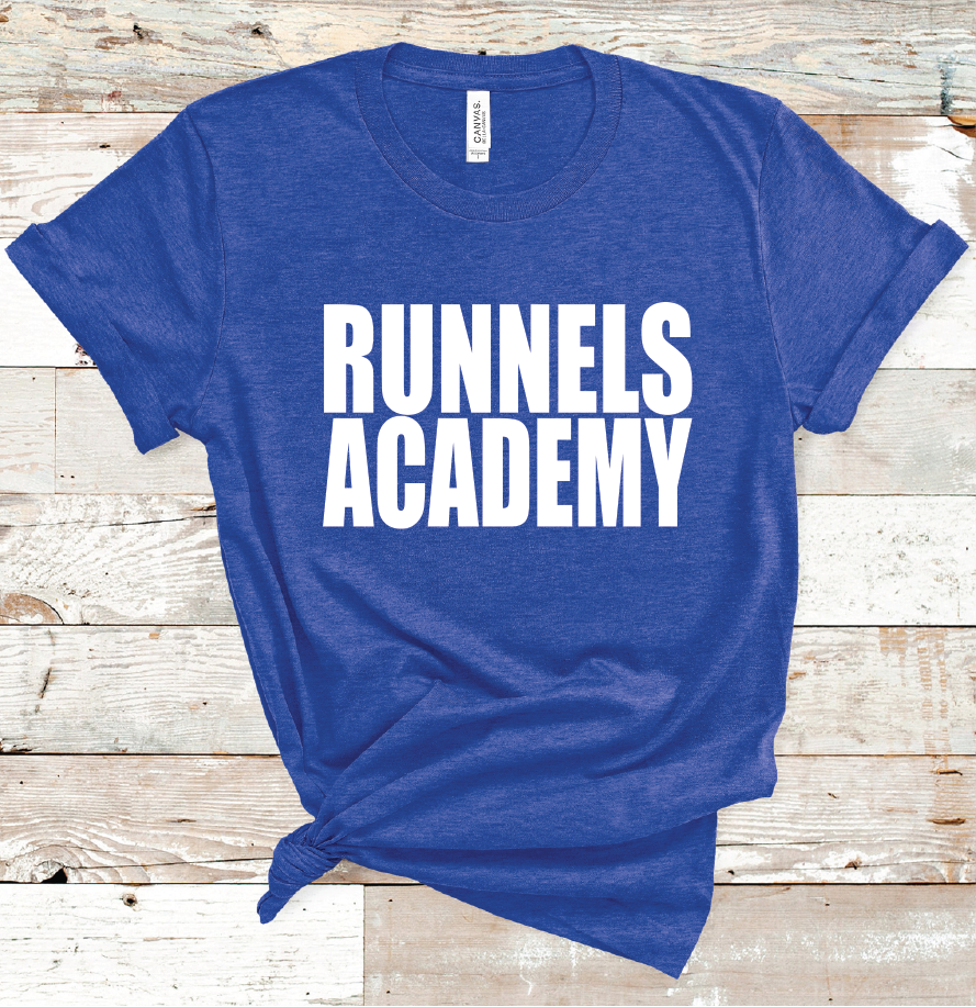 2021 RUNNELS ACADEMY WHITE (BLUE)