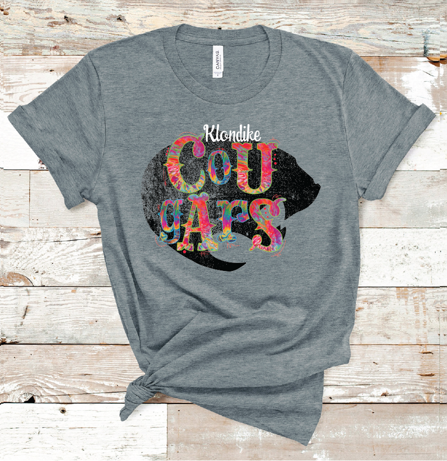 2021 KLONDIKE TIE DYE MASCOT (DARK GREY)