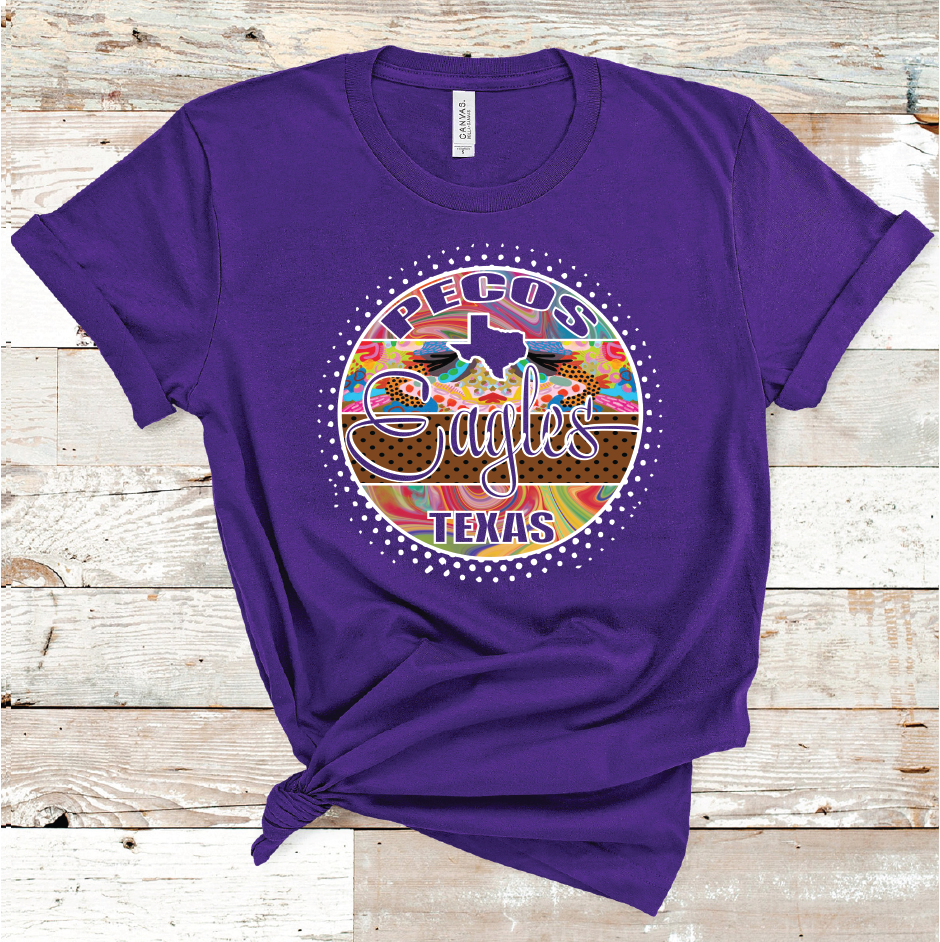 2021 PECOS State Circle  (PURPLE OR BLACK)