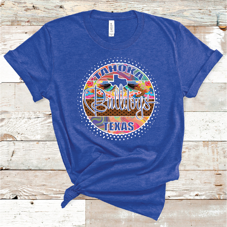 2021 TAHOKA State Circle  (BLUE OR GREY)