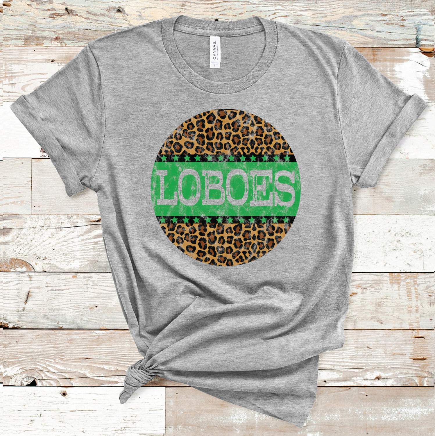 2021 MONAHANS LEO &amp; STAR CIRCLE (LIGHT GREY)
