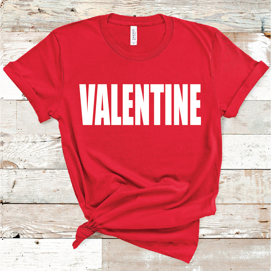 2021 VALENTINE WHITE (BLACK OR RED)