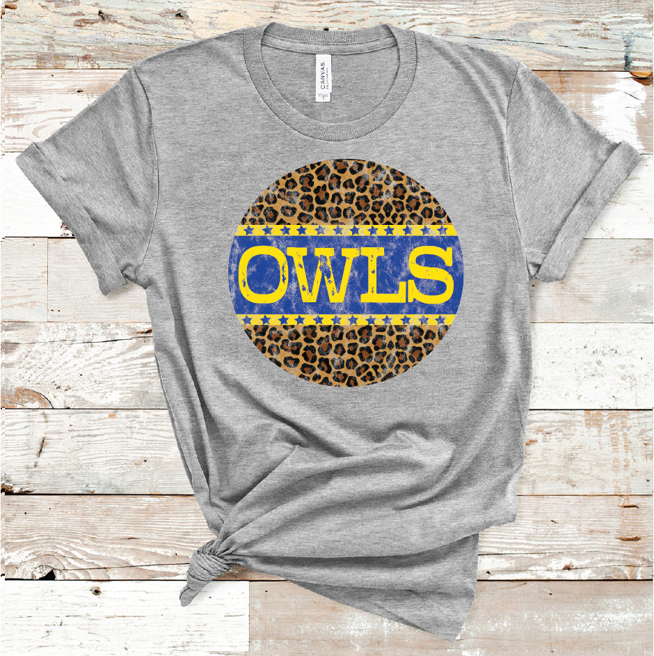 2021 REAGAN COUNTY LEO &amp; STAR CIRCLE (LIGHT GREY)