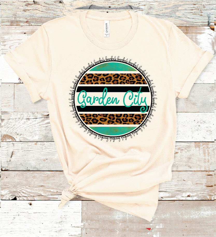 2022 GARDEN CITY TURQ. / LEO CIRCLE (CREAM)