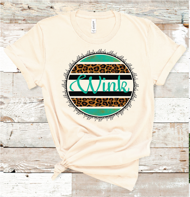 2022 WINK TURQ. / LEO CIRCLE (CREAM)