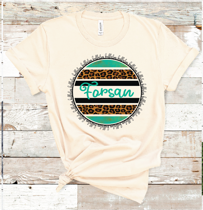 2022 FORSAN TURQ. / LEO CIRCLE (CREAM)
